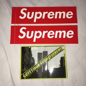 x3 Supreme STICKĖRS🆕